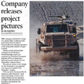 Click to download the Toowoomba Chronicle's story 'Company releases project pictures' as a 120KB PDF